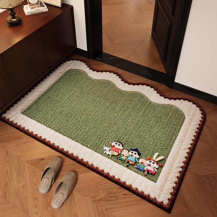 Decorative Braided Kitchen Mat
