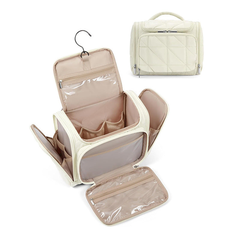 High-quality cosmetic organizer bag with removable compartments Bowlift
