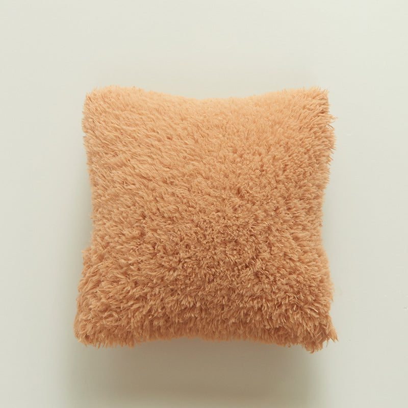 Plush Soft Texture Decorative Cushion