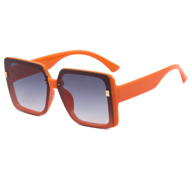 Women trendy oversized square sunglasses Bowlift