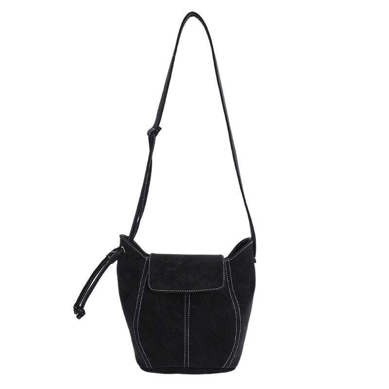 Minimalist Bucket Shoulder Bag Bowlift