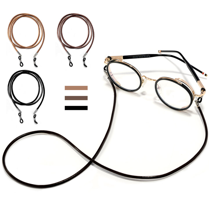 Durable Faux Leather Eyewear Retainer Bowlift