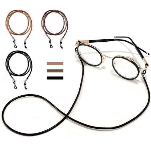Durable Faux Leather Eyewear Retainer Bowlift