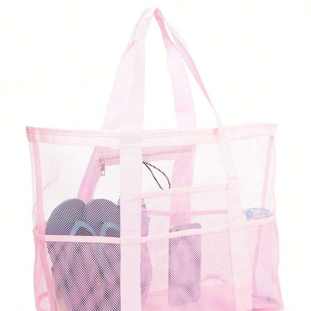 Large Beach Bag Made of Breathable Mesh Material Bowlift