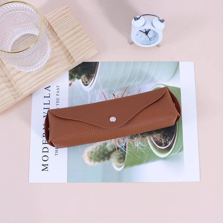 Premium Leather Pencil Pouch Bowlift