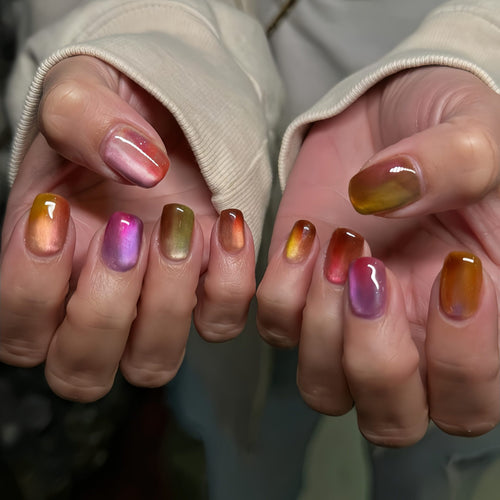 Gradient Ombre Press-On Nail Collection Bowlift