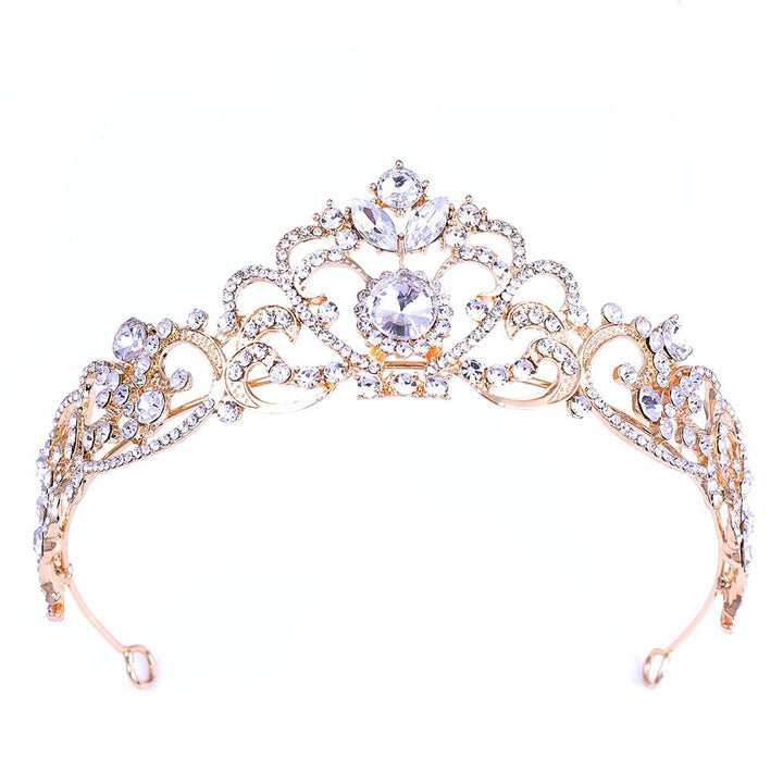 Ladies Crystal Embellished Tiara Bowlift
