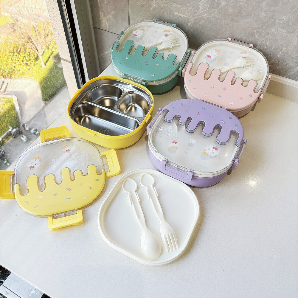 Playful Dessert-Themed Lunch Box