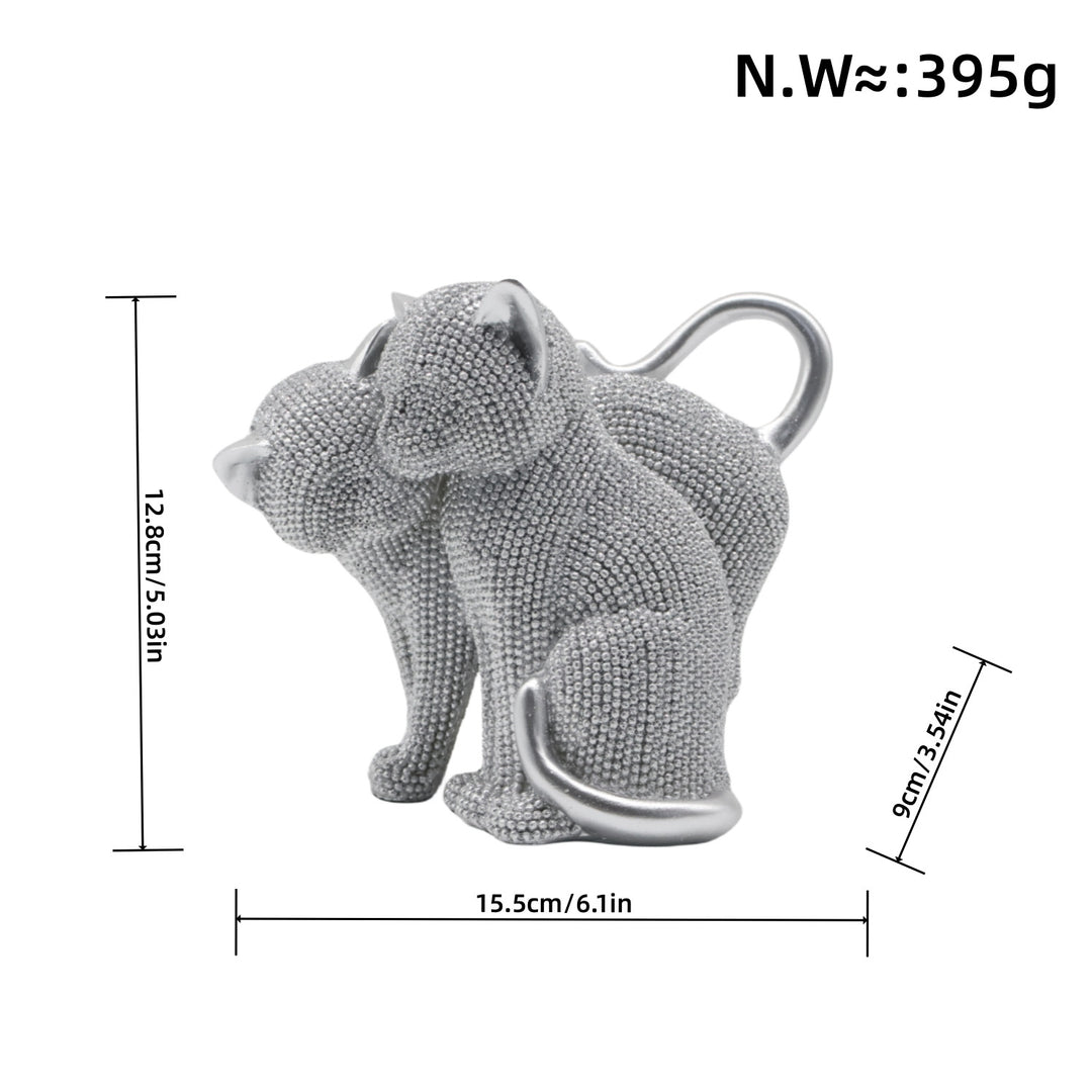 Decorative Cat Figurine Bowlift