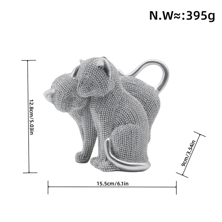 Decorative Cat Figurine Bowlift