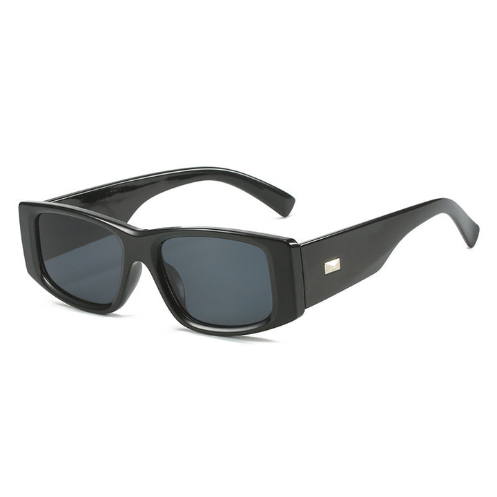 Chunky Retro-Inspired Square Sunglasses Bowlift