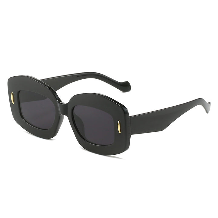 Contemporary Chunky Frame Sunglasses Bowlift