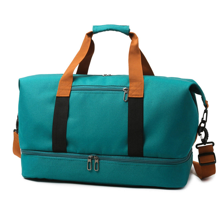 Sporty travel bag with sturdy carrying handles and adjustable shoulder strap Bowlift