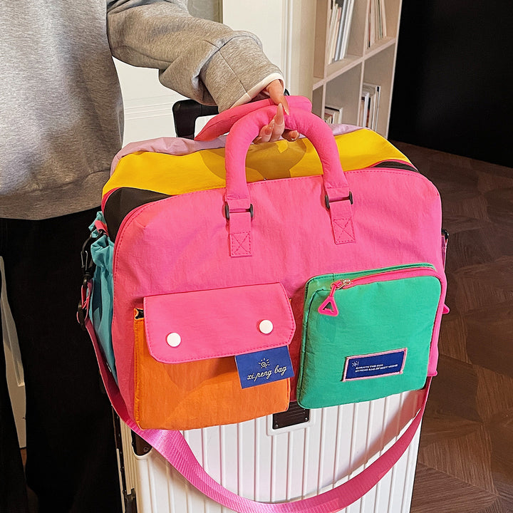 Multi-Pocket Utility Travel Duffel Bag Bowlift