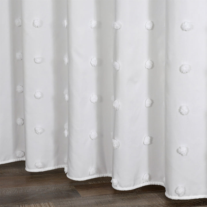 Textured Pattern Window Curtains Bowlift