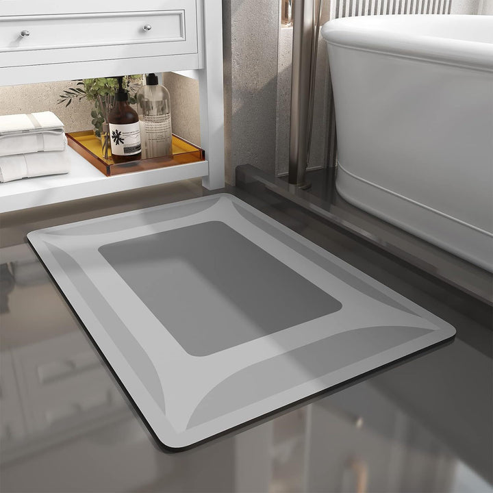 Luxurious Memory Foam Bath Mat Bowlift