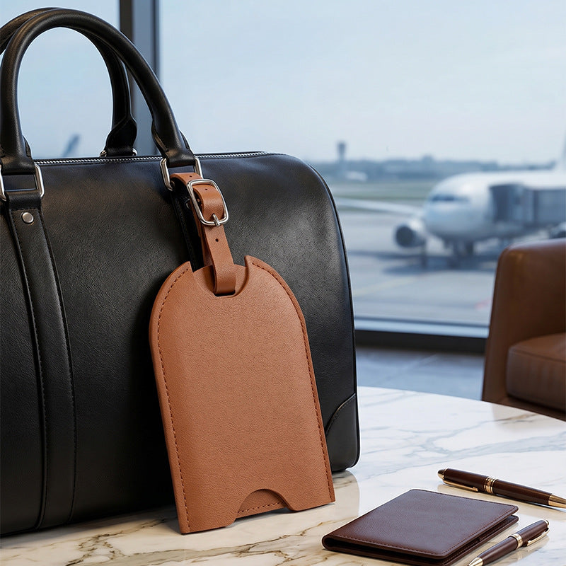 Leather Luggage Tag Bowlift