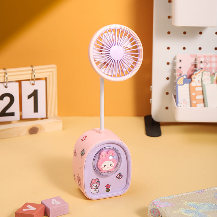 Portable Mini Desk Fan with Adjustable Speed Bowlift