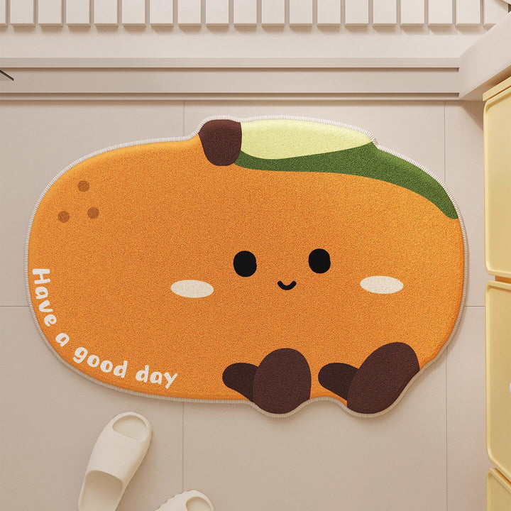 Cartoon-Themed Bath Mat