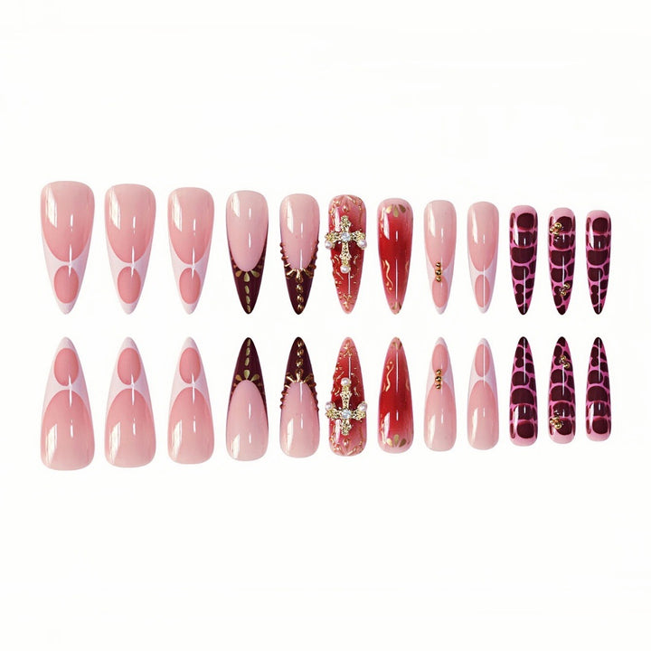 Luxe Stiletto Nail Art Extensions Bowlift