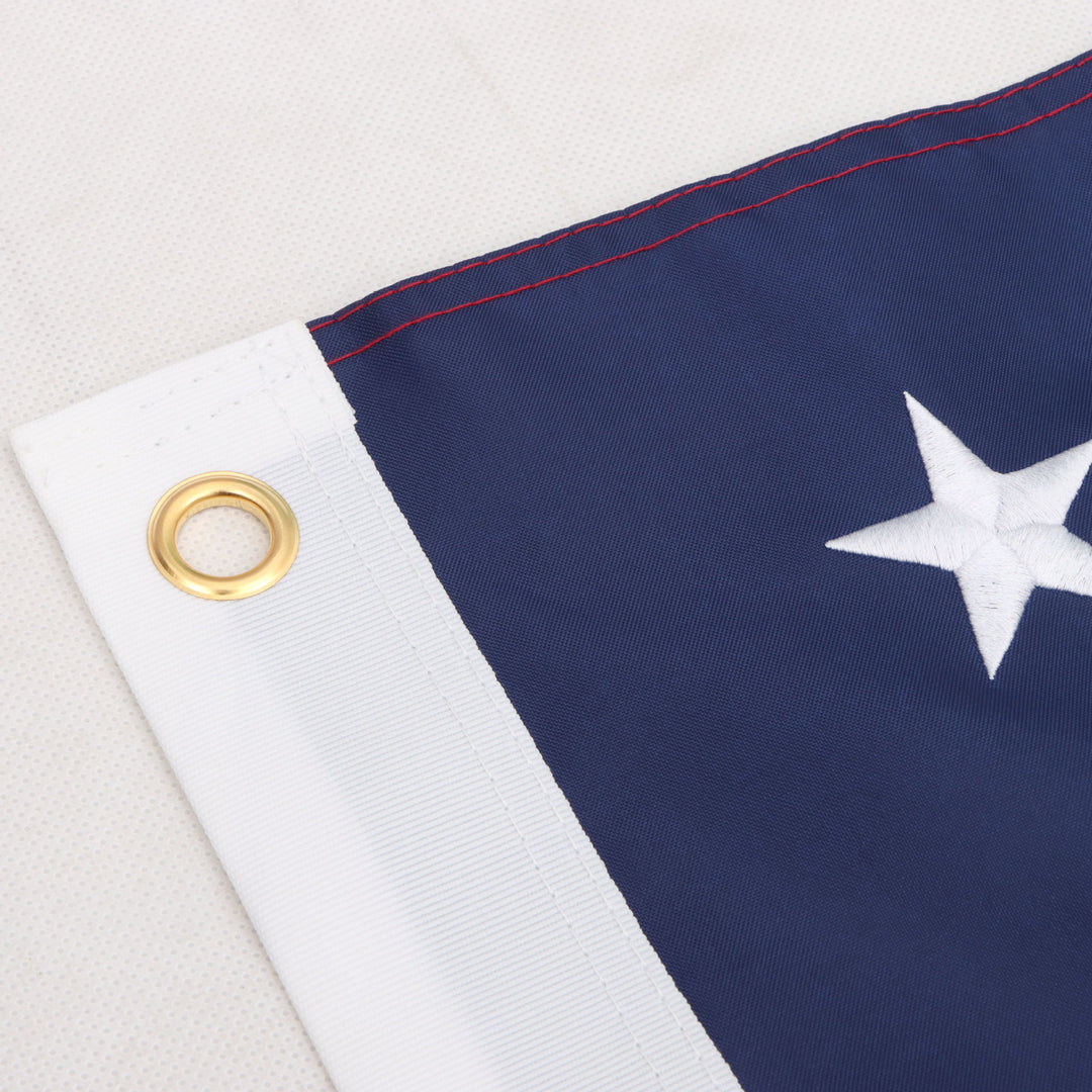 Unisex nan waterproof outdoor decoration flag with fifty stars motif and reinforced eyelets Bowlift