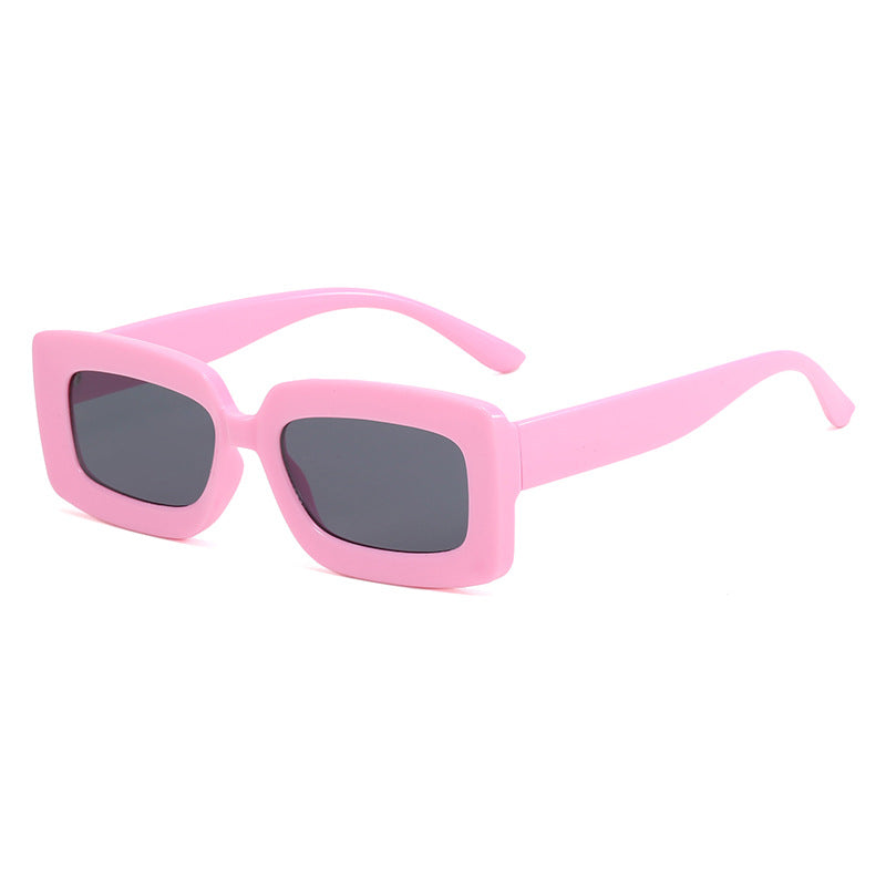 Ladies futuristic square sunglasses Bowlift
