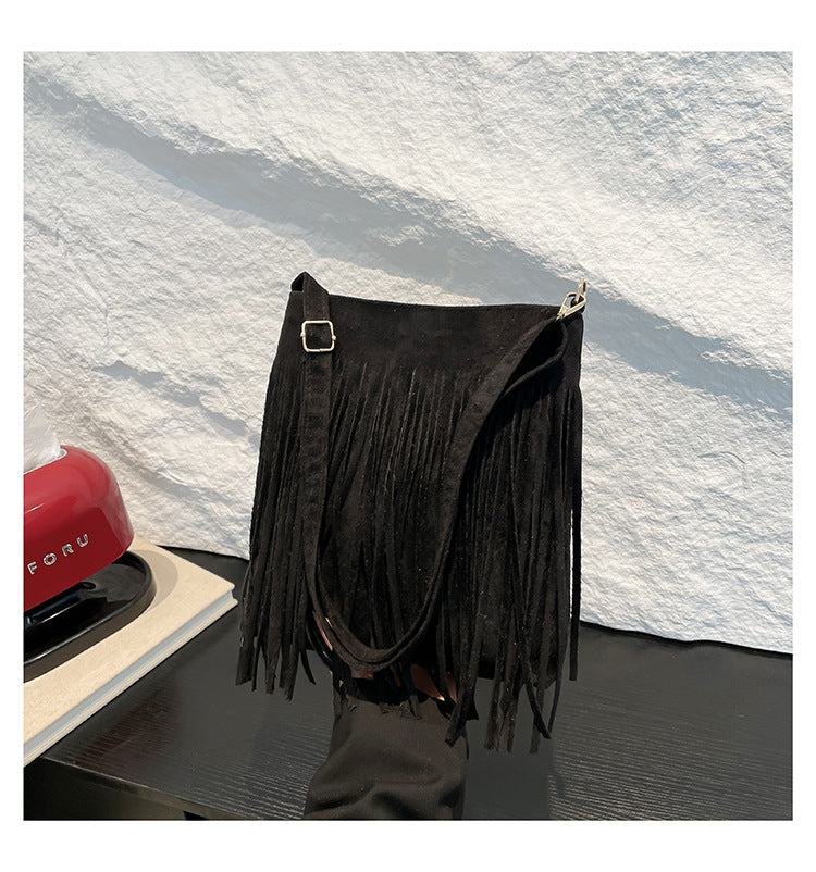 WoFringe Detail Bohemian Crossbody Bag Bowlift