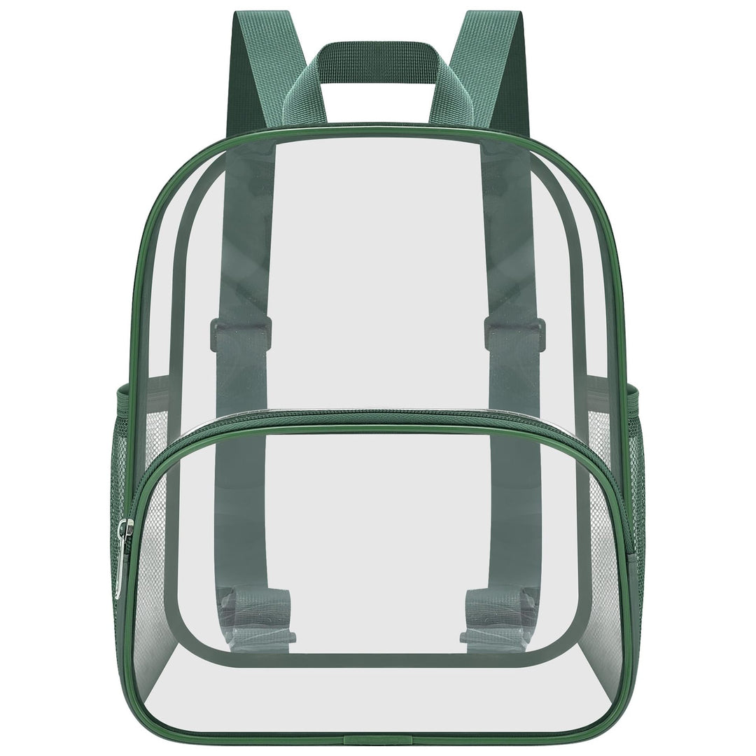 Unisex transparent everyday backpack with reinforced bottom and breathable straps Bowlift