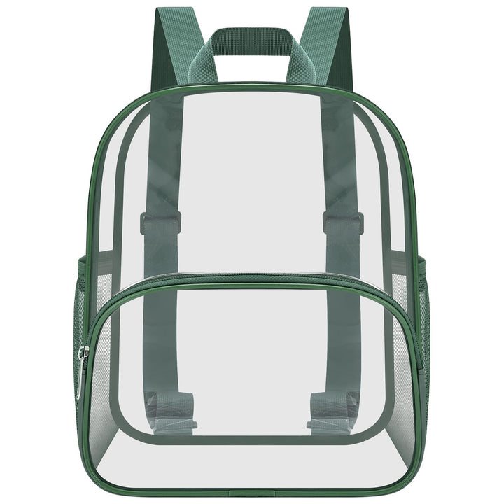 Unisex transparent everyday backpack with reinforced bottom and breathable straps Bowlift
