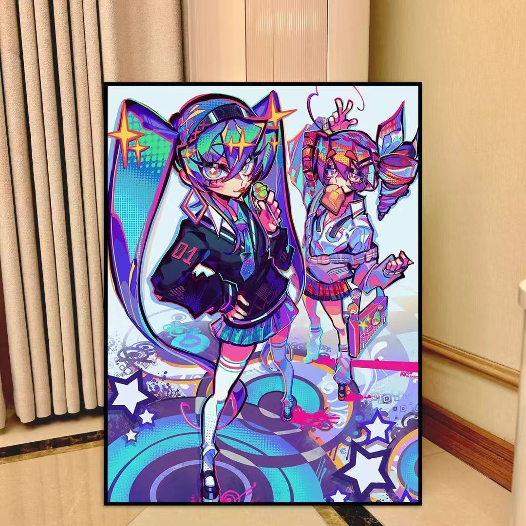 Anime-Inspired Canvas Wall Art Bowlift
