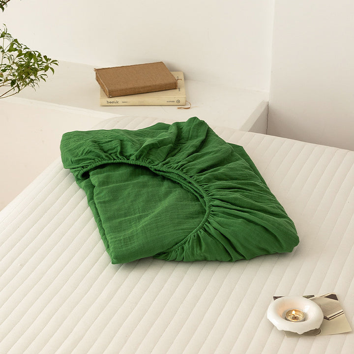 Luxurious linen bedding set with breathable cotton-linen blend Bowlift