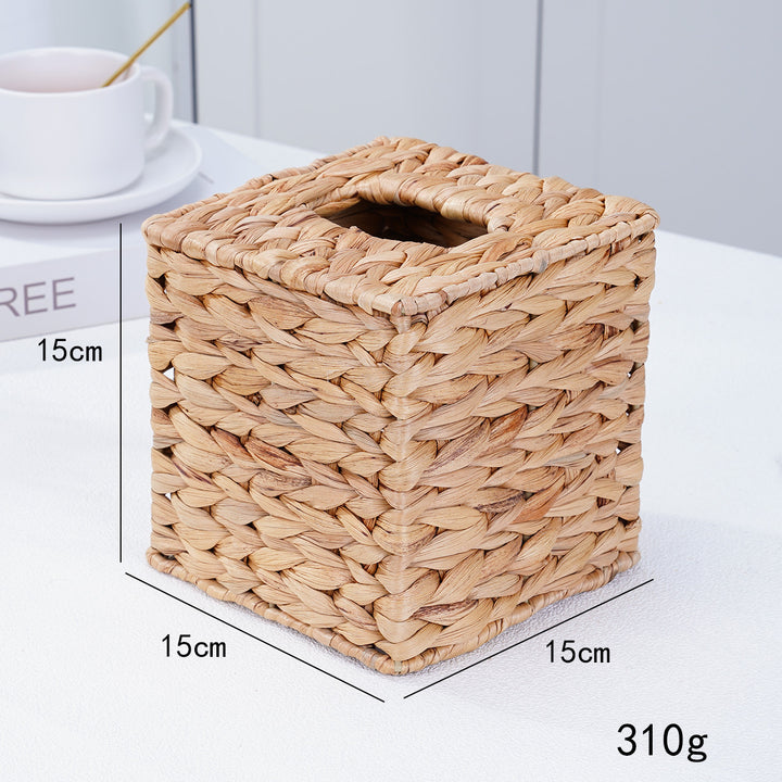 Natural Fiber Cube Storage Basket Bowlift
