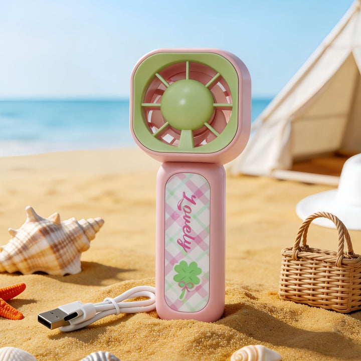 Portable USB Hand Fan with Multiple Speed Levels Bowlift