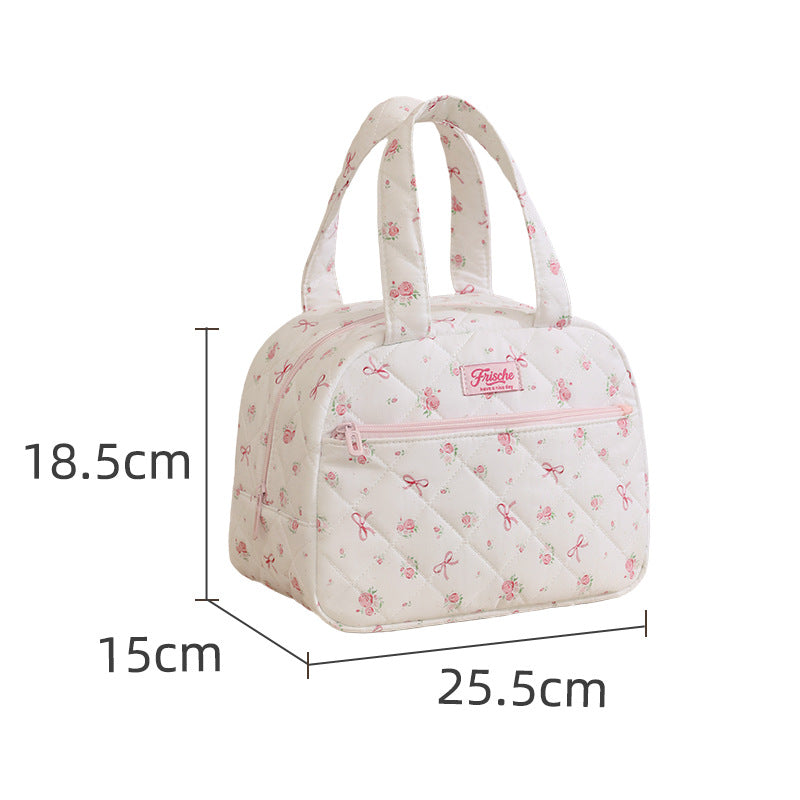 Stylish Leopard Print Travel Handbag Bowlift