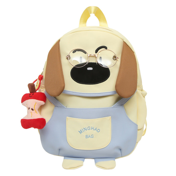 Cartoon Dog-Themed Backpack Bowlift