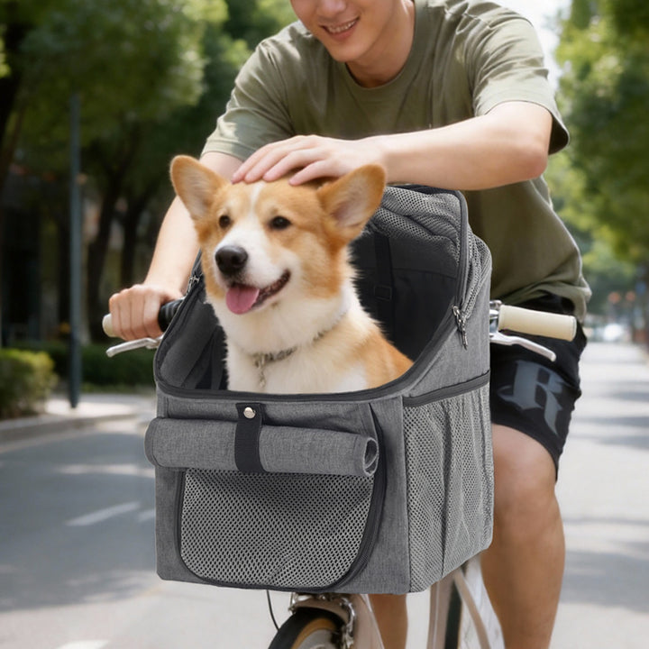ventilated soft-sided pet carrier backpack with foldable mesh canopy Bowlift