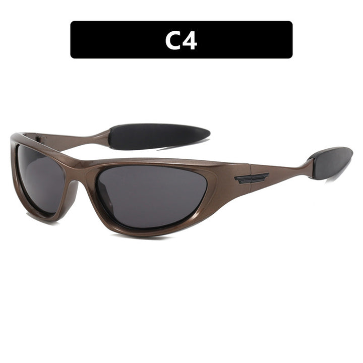 Women's Sporty Sunglasses with Ergonomic Design and UV Protection Bowlift
