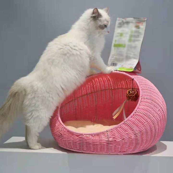Cozy floor cushion in round design Bowlift