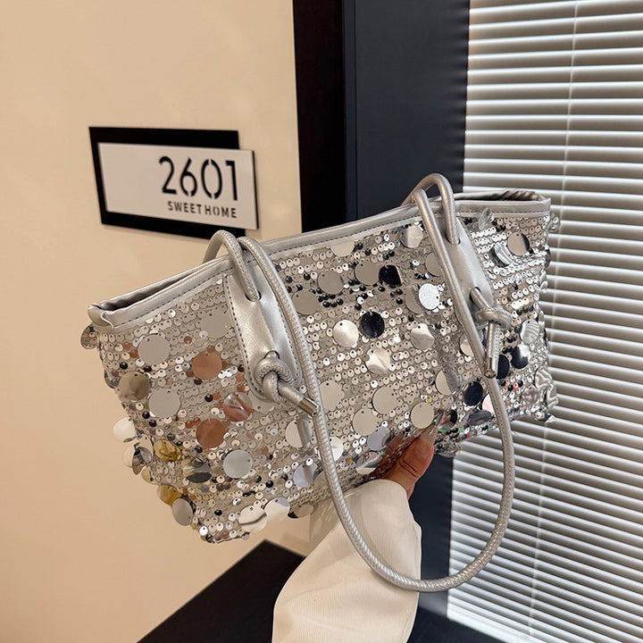 WoSparkling Sequin Handbag Bowlift