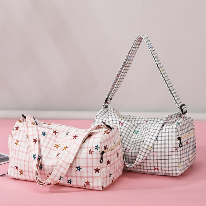 Shoulder bag with versatile interior pockets and durable material Bowlift