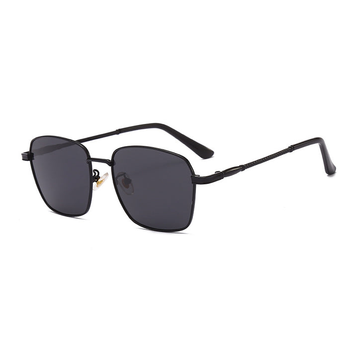 Men's Square Designer Sunglasses with High UV Protection Bowlift