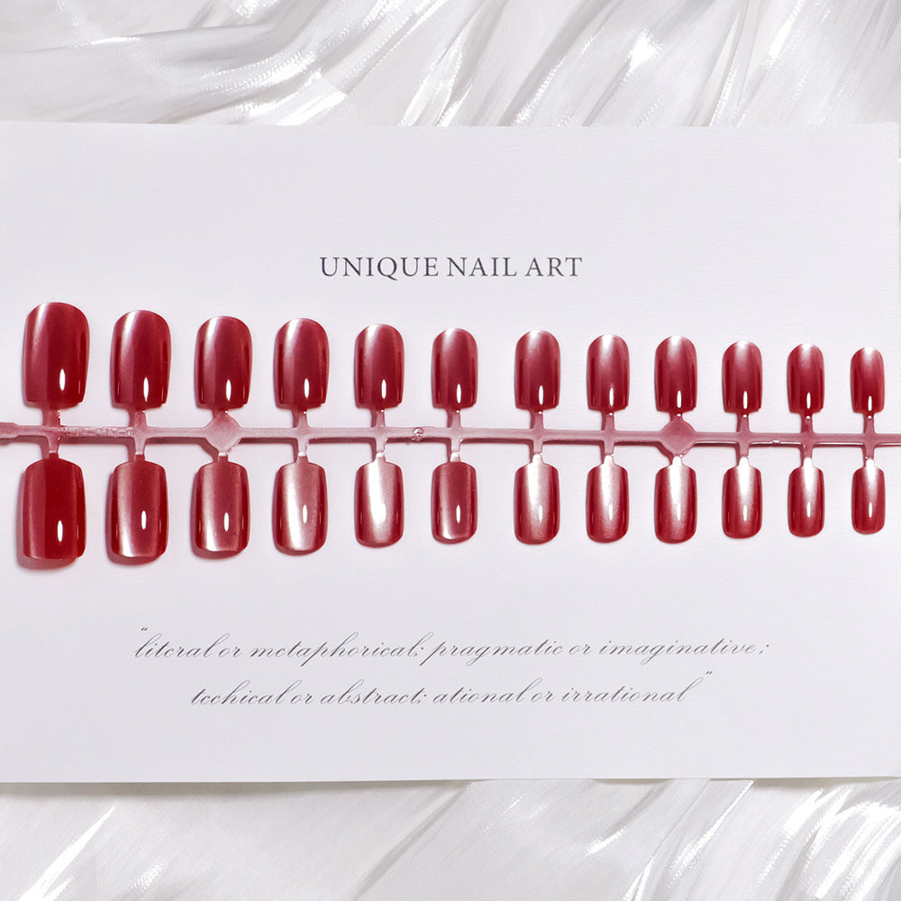 Unique Press-On Nail Art Set Bowlift
