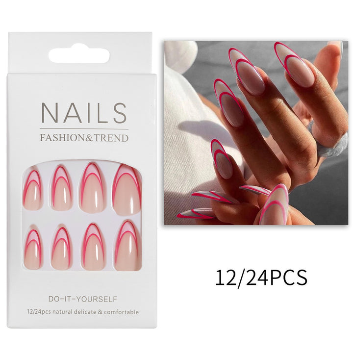 Creative Press-On Nail Design Bowlift