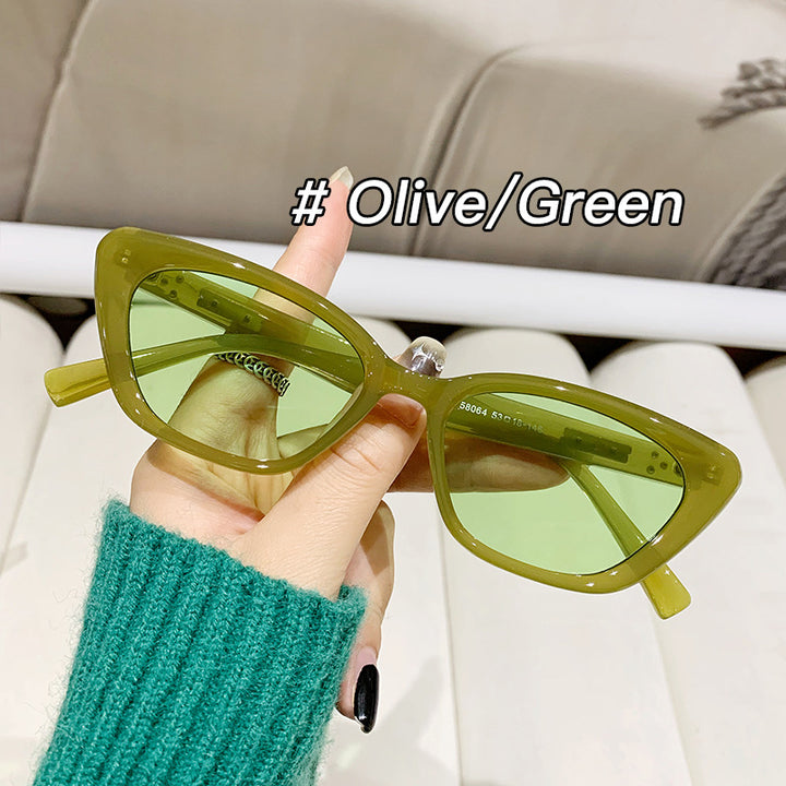 Women Cat-Eye Sunglasses with high-quality, geometric frame Bowlift