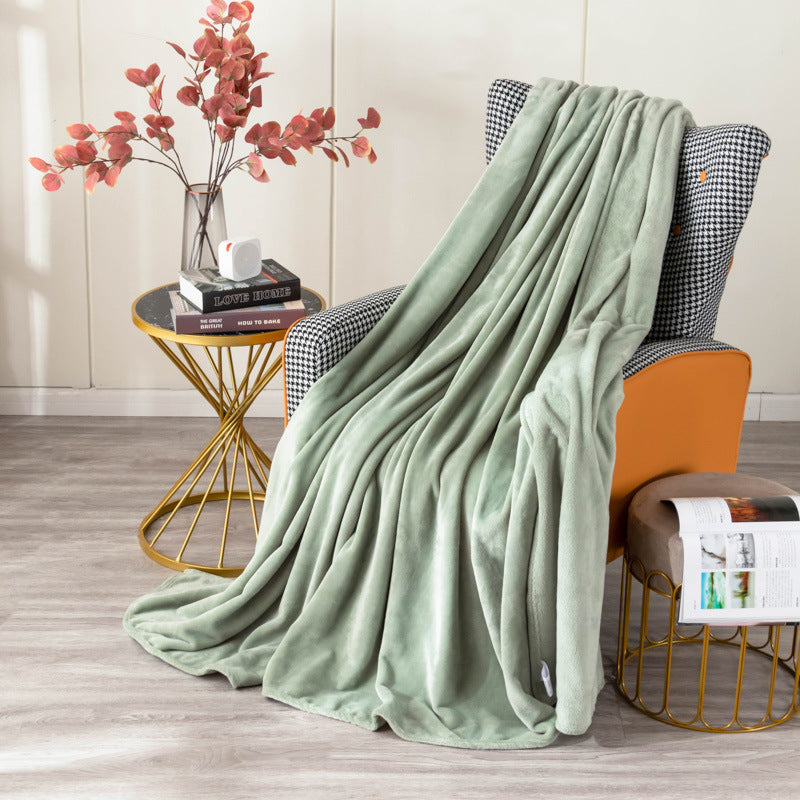 Ladies luxurious fleece blanket with soft texture Bowlift