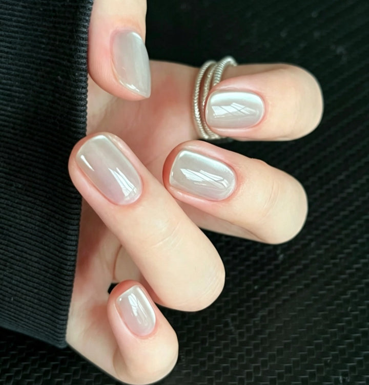 Glossy Press-On Nail Set Bowlift 1787395150