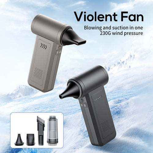 Unisex Compact Rechargeable Handheld Cooling Fan Bowlift