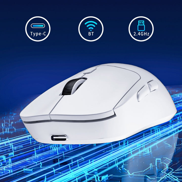 Ergonomic Gaming Mouse with Customizable Rgb Lighting System Bowlift