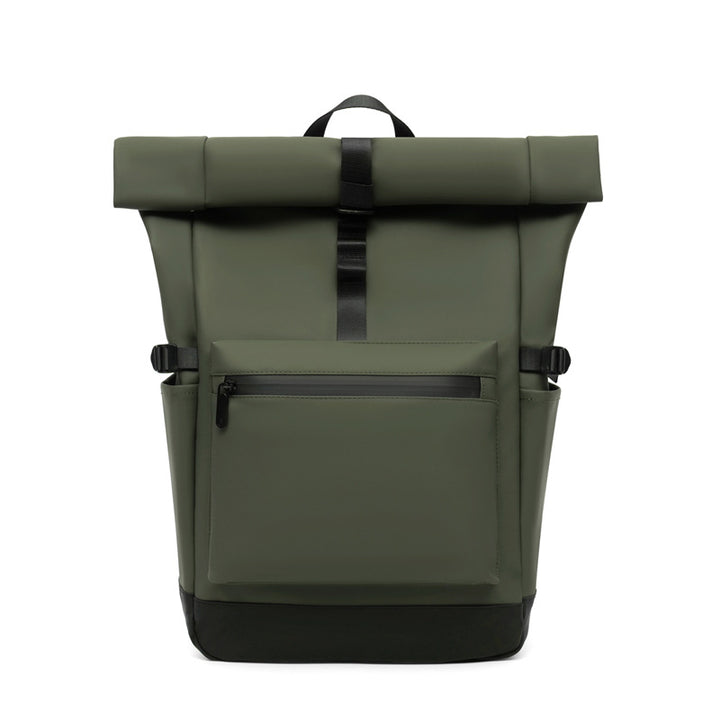 Waterproof Roll-Top Urban Backpack Bowlift