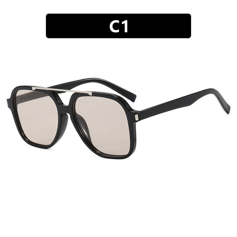 Women's square sunglasses with protective UV filter and elegant frame Bowlift